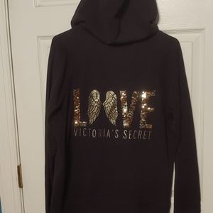 Victoria's Secret Bling zip up Jacket